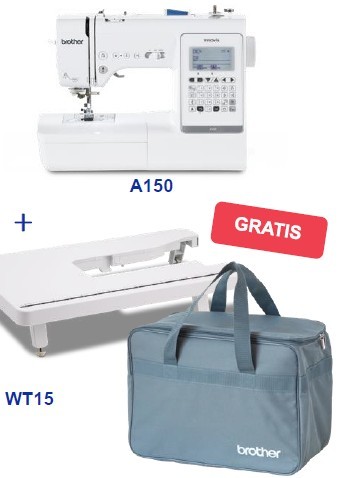 Angebot Januar 2026 - Brother Innov-is A150 + Anschiebetisch + Tragetasche