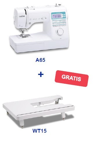 Angebot Monat Juli 2025: Brother Innov-is A65 inklusive Anschiebetisch WT15
