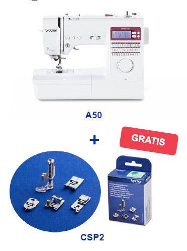 Angebot Juni 2026 - Brother Innov-is A50 + Creative Sewing Pack CSP2